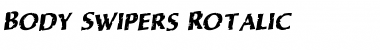 Download Body Swipers Rotalic Font Download Body Swipers Rotalic Font