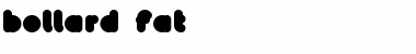 Download Bollard Font Download Bollard Font