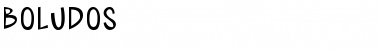 Download BOLUDOS Font Download BOLUDOS Font