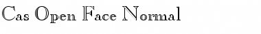 Download Cas-Open-Face Font Download Cas-Open-Face Font