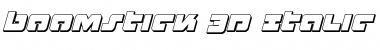 Download Boomstick 3D Italic Font Download Boomstick 3D Italic Font