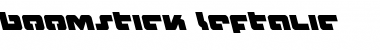 Download Boomstick Leftalic Font Download Boomstick Leftalic Font