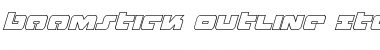 Download Boomstick Outline Italic Font Download Boomstick Outline Italic Font