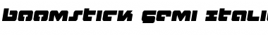 Download Boomstick Semi-Italic Font Download Boomstick Semi-Italic Font