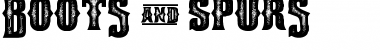Download Boots & Spurs Font Download Boots & Spurs Font