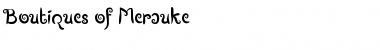 Download Boutiques of Merauke Font Download Boutiques of Merauke Font