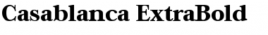 Download Casablanca-ExtraBold Font Download Casablanca-ExtraBold Font