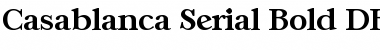 Download Casablanca-Serial DB Font Download Casablanca-Serial DB Font