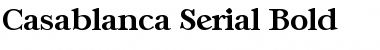 Download Casablanca-Serial Font Download Casablanca-Serial Font