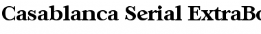 Download Casablanca-Serial-ExtraBold Font Download Casablanca-Serial-ExtraBold Font
