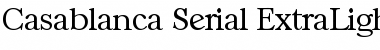 Download Casablanca-Serial-ExtraLight Font Download Casablanca-Serial-ExtraLight Font