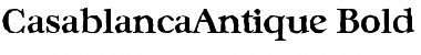 Download CasablancaAntique Font Download CasablancaAntique Font
