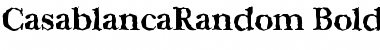 Download CasablancaRandom Font Download CasablancaRandom Font