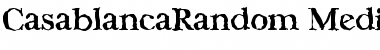 Download CasablancaRandom-Medium Font Download CasablancaRandom-Medium Font