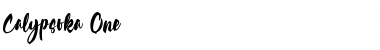 Download Calypsoka One Font Download Calypsoka One Font