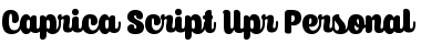 Download Caprica Script Upr Personal Use Font Download Caprica Script Upr Personal Use Font