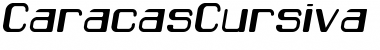Download CaracasCursiva Font Download CaracasCursiva Font