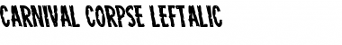 Download Carnival Corpse Leftalic Font Download Carnival Corpse Leftalic Font