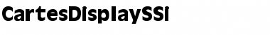 Download CartesDisplaySSi Font Download CartesDisplaySSi Font