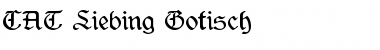 Download CAT Liebing Gotisch Font Download CAT Liebing Gotisch Font