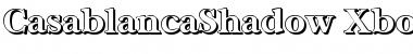 Download CasablancaShadow-Xbold Font Download CasablancaShadow-Xbold Font