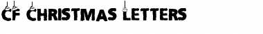 Download CF Christmas Letters Font Download CF Christmas Letters Font