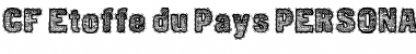 Download CF Etoffe du Pays PERSONAL Font Download CF Etoffe du Pays PERSONAL Font