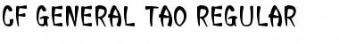 Download CF General Tao Font Download CF General Tao Font