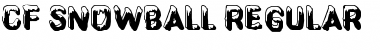 Download CF SnowBall Font Download CF SnowBall Font
