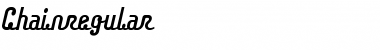 Download Chainregular Font Download Chainregular Font