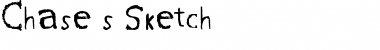 Download Chase's Sketch Font Download Chase's Sketch Font
