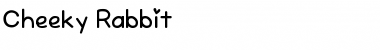 Download Cheeky Rabbit Font Download Cheeky Rabbit Font
