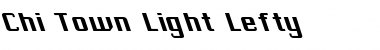 Download Chi Town-Light Lefty Font Download Chi Town-Light Lefty Font