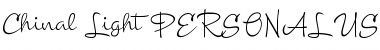 Download Chinal Light PERSONAL USE ONLY Font Download Chinal Light PERSONAL USE ONLY Font