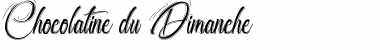 Download Chocolatine du Dimanche Font Download Chocolatine du Dimanche Font