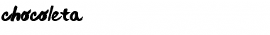 Download chocoleta Font Download chocoleta Font
