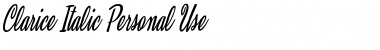 Download Clarice Italic Font Download Clarice Italic Font