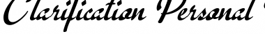 Download Clarification Personal Use Font Download Clarification Personal Use Font