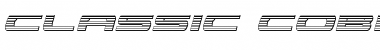 Download Classic Cobra Chrome Italic Font Download Classic Cobra Chrome Italic Font