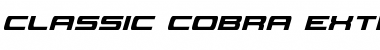 Download Classic Cobra Extra-Condensed Italic Font Download Classic Cobra Extra-Condensed Italic Font