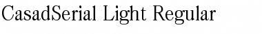 Download CasadSerial-Light Font Download CasadSerial-Light Font