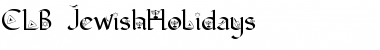 Download CLB-JewishHolidays Font Download CLB-JewishHolidays Font