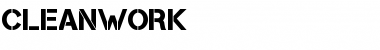 Download Cleanwork Font Download Cleanwork Font
