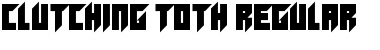 Download Clutching Toth Font Download Clutching Toth Font