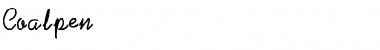 Download Coalpen Font Download Coalpen Font