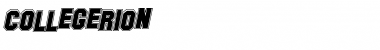 Download Collegerion Font Download Collegerion Font