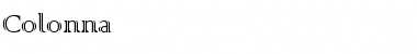 Download Colonna Font Download Colonna Font