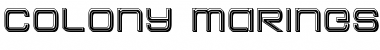 Download Colony Marines Bevel Font Download Colony Marines Bevel Font