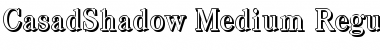Download CasadShadow-Medium Font Download CasadShadow-Medium Font