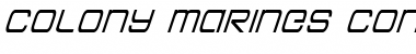 Download Colony Marines Condensed Italic Font Download Colony Marines Condensed Italic Font